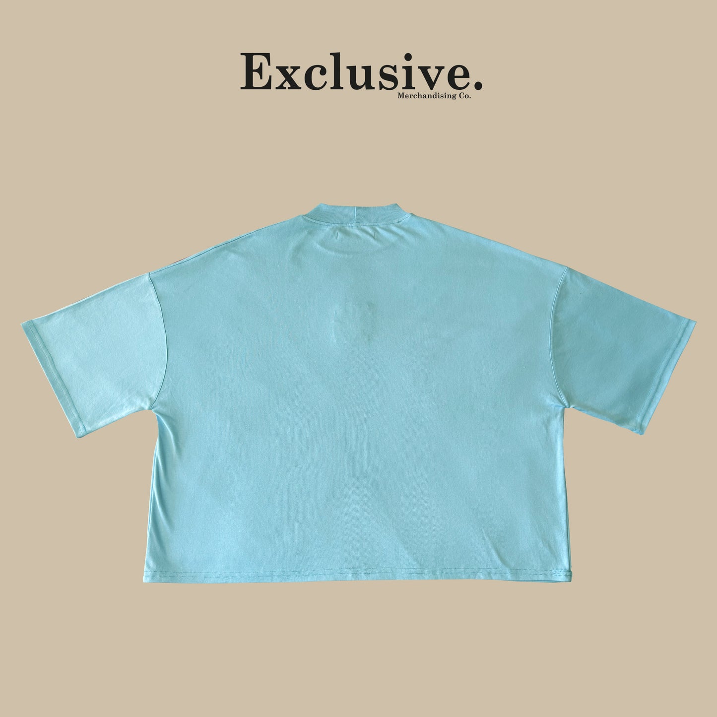 Blue Oversize Boxifit Premium Tee