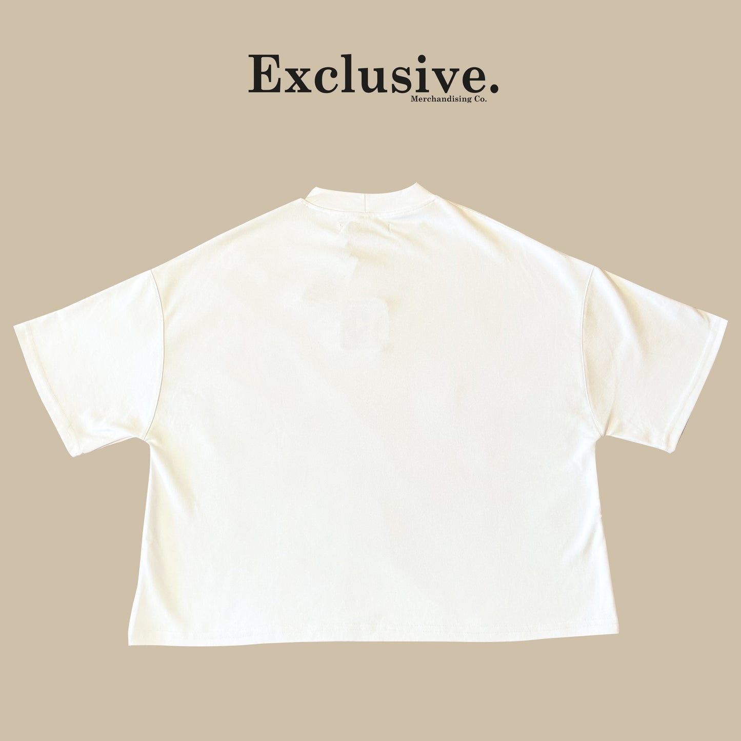 White Oversize Boxifit Premium Tee