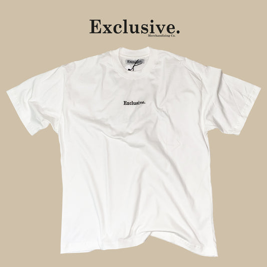 Exclusive. Oversize Premium White Tee (Classic Item)