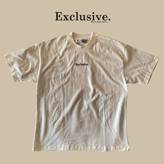 Exclusive. Oversize Premium Bone Tee (Classic Item) 